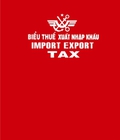 Hình ảnh: Sách biểu thuế xuất nhập khẩu năm 2015 song ngữ anh việt mới nhất