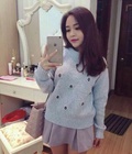 Hình ảnh: Áo len đính đá