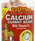 Hình ảnh: Thanh lý KẸO DẺO GẤU Calcium Gummy Bears with Vitamin D 150 viên