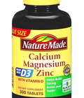 Hình ảnh: Nature made calcium magnesium D3, bổ xung canxi và D3