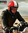 Hình ảnh: Kính đi xe máy Nannini Biker Chrome/Black/Silver Mirror