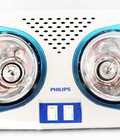 Hình ảnh: Đèn sưởi nhà tắm philips 2 bóng giảm giá miễn phí lắp đặt