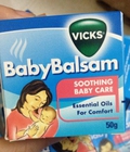 Hình ảnh: Dầu VICK BABY BALSAM xuất xứ từ Úc giữ ấm ngực trị ho,sổ mũi, ngạt mũi cho bé: 220k/h