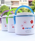 Hình ảnh: Hộp đựng cơm cắm điện inox Swonsan - cặp lồng cơm