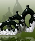 Hình ảnh: Lọ nghệ thuật Bát Tràng chất liệu gốm sứ