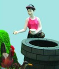 Hình ảnh: Bộ tượng cô tấm,cô tấm bên giếng nước