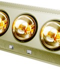 Hình ảnh: Đèn sưởi nhà tắm BRAUN 3 bóng vàng BU03G