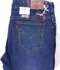 Hình ảnh: Quần jeans nữ LEVI S màu xanh đen xuất khẩu năng động