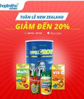 Hình ảnh: Chương trình khuyến mại Tuần lễ New Zealand Các sản phẩm bổ dưỡng dành cho bé