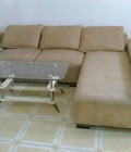 Hình ảnh: Thanh Lý Bộ Sofa Góc Vải Nỉ Mới 95%