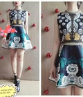 Hình ảnh: Váy đầm xòe hoa cao cấp giá rẻ cho bạn gái đi làm, đi chơi