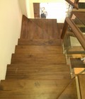 Hình ảnh: Nội thất bậc thang gỗ óc chó, tay vịn gỗ óc chó(walnut)