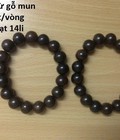 Hình ảnh: Combo 2 vòng đeo tay hạt gỗ Mun 14li cao cấp