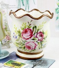 Hình ảnh: Bình hoa thấp giả cổ vintage độc đáo