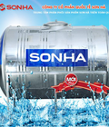 Hình ảnh: Bồn INOX Sơn Hà 2500 lít, đường kính 1140 - Kiểu ngang