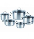 Hình ảnh: Bộ nồi Fissler Paris 5 món nắp kính
