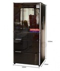 Hình ảnh: Tủ lạnh Hitachi 6 cửa C6800SXT, 707 lít, Inverter, màu nâu, nhập khẩu nguyên chiếc Nhật Bản.