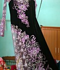 Hình ảnh: Áo dài: ren thêo nổi, trơn, hôa văn thêu chìm, size S, M