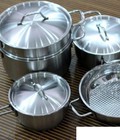 Hình ảnh: Bộ nồi inox 5 chiếc Fivestar vung INOX