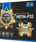 Hình ảnh: MSI H81M P33 rẻ nhất Việt Nam