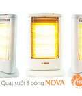 Hình ảnh: Đèn sưởi halogen Hàn Quốc 2 bóng, 3 bóng 900w, 1200w, quạt sưởi gió 2 chiều nóng và mát đèn sưởi cá an toàn, gía rẻ