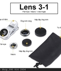 Hình ảnh: Lens 3 trong 1 cho iphone, samsung, htc