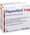 Hình ảnh: Fluoretten 1,0 mg 300 viên