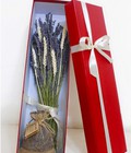 Hình ảnh: Hộp quà hoa khô lavender và lúa mạch