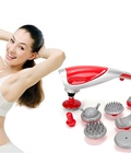 Hình ảnh: Máy massage cầm tay 7 đầu chính hãng Nhật Bản, máy mát xa toàn thân, đệm massage toàn thân hồng ngoại Shachu Hàn Quốc