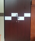 Hình ảnh: Tủ áo gỗ công nghiệp MDF phủ Simily màu Nho