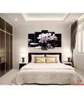 Hình ảnh: Tranh bộ treo tường hoa Lan trên nước DH349A
