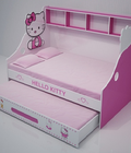 Hình ảnh: Giường tầng lùn Hello Kitty, giường hello kitty, nội thất F2