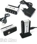 Hình ảnh: Hub USB 7 port 2.0 có nguồn hỗ trợ