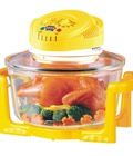 Hình ảnh: Lò nướng thủy tinh Sunhouse 12L màu vàng SHD412