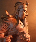 Hình ảnh: Tượng quan công gỗ hương