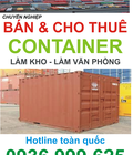 Hình ảnh: Container kho, bán container kho