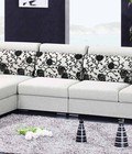 Hình ảnh: Sofa góc 6 - vải xám