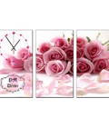 Hình ảnh: Tranh đồng hồ 3 tấm DH29    