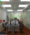 Hình ảnh: Thiết kế thi công văn phòng công ty.