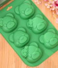 Hình ảnh: Khuôn silicon gấu lớn