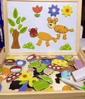 Hình ảnh: Bộ ghép tranh gỗ nam châm thông minh cho bé