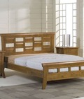 Hình ảnh: Bộ giường ngủ bằng gỗ  tự nhiên - G006