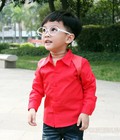 Hình ảnh: Áo sơ mi tay dài cho bé trai