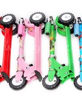 Hình ảnh: Xe trượt scooter,xe trượt 3 bánh cho trẻ em,xe trượt scooter bánh phát sáng có chuông