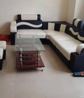 Hình ảnh: bộ Sofa góc da giá rẻ nhất Hà Nội