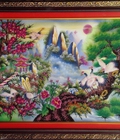 Hình ảnh: Tranh đá quý Ngọc Kim Long - Phong cảnh