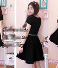 Hình ảnh: Đầm Xèo eo trắng đen