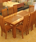 Hình ảnh: Bộ bàn ăn gỗ sồi cao cấp 8 ghế MS29