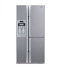 Hình ảnh: Tủ lạnh SBS Hitachi 584L, màu bạc thủy tinh, R M700GPGV2, 3 cửa