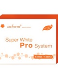 Hình ảnh: Bộ kem tắm trắng cao cấp tiêu chuẩn Spa Sakura Super White Pro System
